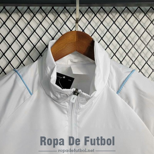 Arsenal Chaqueta Rompevientos Blanco II 2023/2024 Arsenal Chaqueta Rompevientos Blanco II 2023/2024