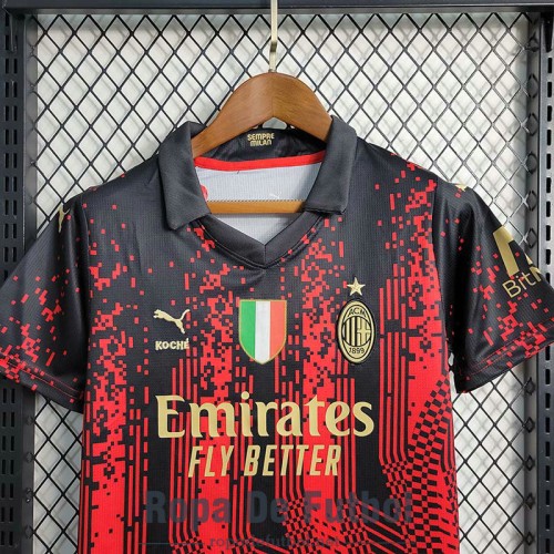 Camiseta AC Milan Niños 4TH 2022/2023 Camiseta AC Milan Niños 4TH 2022/2023