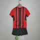 Camiseta AC Milan Niños Primera Equipación 2021/2022 Camiseta AC Milan Niños Primera Equipación 2021/2022