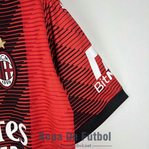 Camiseta AC Milan Primera Equipacion 2023/2024 Camiseta AC Milan Primera Equipacion 2023/2024