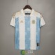 Camiseta Argentina Commemorative Edition Blanco Azul 2021/2022 Camiseta Argentina Commemorative Edition Blanco Azul 2021/2022