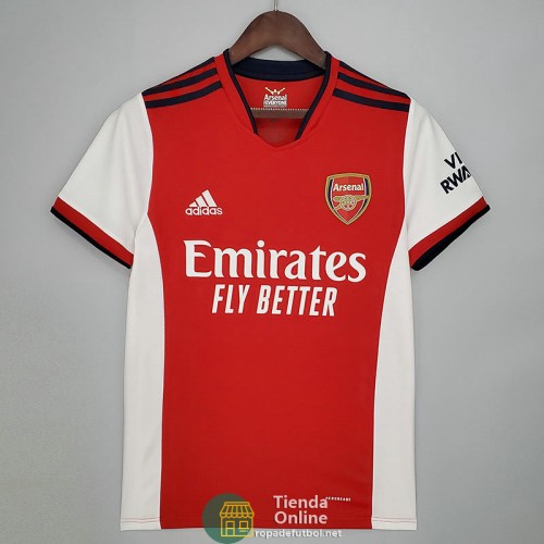 Camiseta Arsenal Primera Equipación 2021/2022 Camiseta Arsenal Primera Equipación 2021/2022