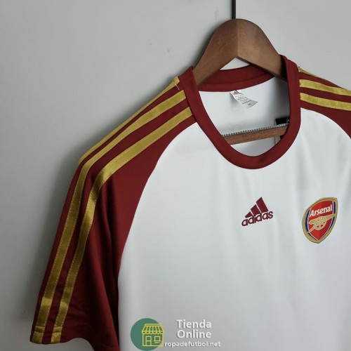 Camiseta Arsenal Training Suit Blanco I 2022/2023 Camiseta Arsenal Training Suit Blanco I 2022/2023