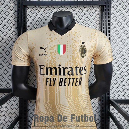 Camiseta Authentic AC Milan Special Edition Amarillo I 2023/2024 Camiseta Authentic AC Milan Special Edition Amarillo I 2023/2024