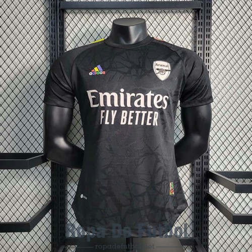 Camiseta Authentic Arsenal Special Edition Negro I 2023/2024 Camiseta Authentic Arsenal Special Edition Negro I 2023/2024