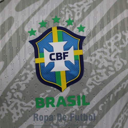 Camiseta Authentic Brasil Special Edition White I 2023/2024 Camiseta Authentic Brasil Special Edition White I 2023/2024