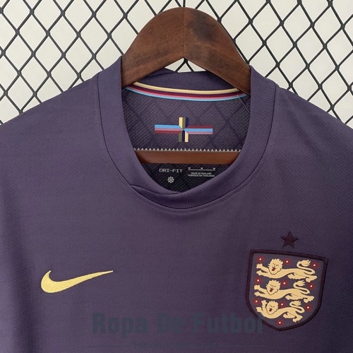 Camiseta Authentic Inglaterra Segunda Equipación 2024/2025 Camiseta Authentic Inglaterra Segunda Equipación 2024/2025