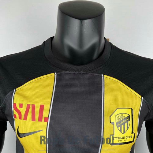 Camiseta Authentic Ittihad Football Club Primera Equipacion 2023/2024 Camiseta Authentic Ittihad Football Club Primera Equipacion 2023/2024