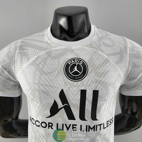 Camiseta Authentic PSG Pre Game Blanco 2022/2023 Camiseta Authentic PSG Pre Game Blanco 2022/2023