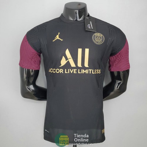 Camiseta Authentic PSG x JORDAN Training Negro 2021/2022 Camiseta Authentic PSG x JORDAN Training Negro 2021/2022