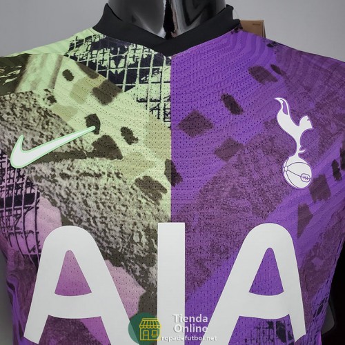 Camiseta Authentic Tottenham Hotspur Tercera Equipación 2021/2022 Camiseta Authentic Tottenham Hotspur Tercera Equipación 2021/2022