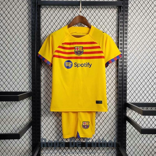 Camiseta Barcelona 4TH Niños 2022/2023 Camiseta Barcelona 4TH Niños 2022/2023