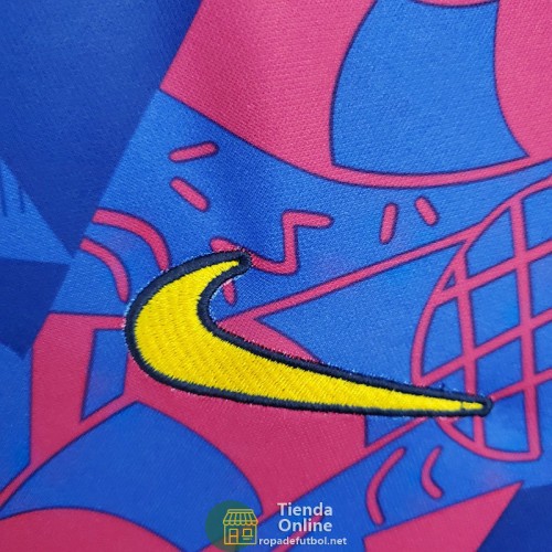 Camiseta Barcelona Primera Equipación League Edition 2021/2022 Camiseta Barcelona Primera Equipación League Edition 2021/2022
