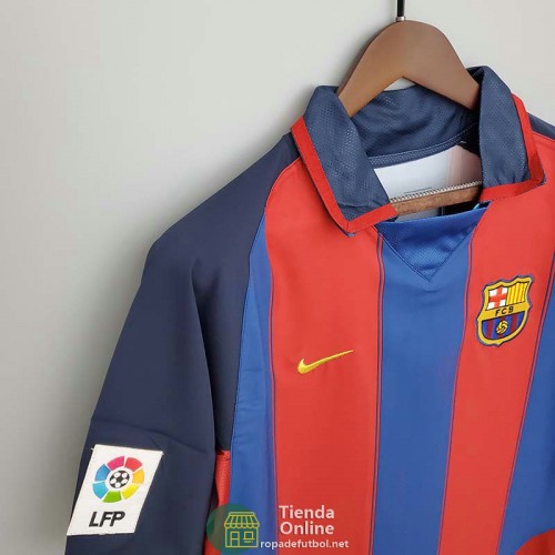 Camiseta Barcelona Retro Primera Equipación 2003/2004 Camiseta Barcelona Retro Primera Equipación 2003/2004