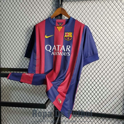 Camiseta Barcelona Retro Primera Equipación 2014/2015 Camiseta Barcelona Retro Primera Equipación 2014/2015