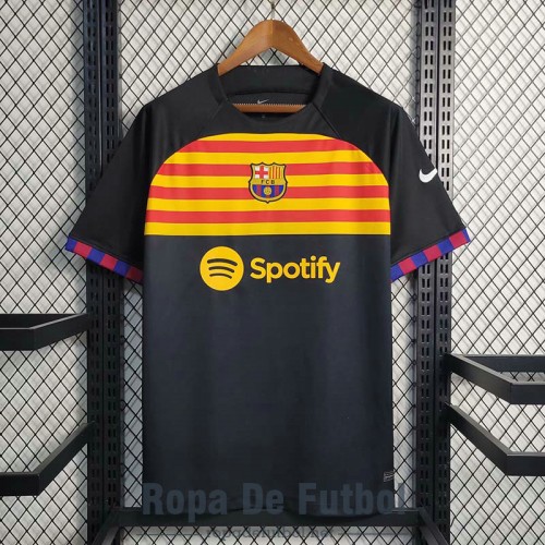 Camiseta Barcelona Training Suit Negro I 2023/2024 Camiseta Barcelona Training Suit Negro I 2023/2024