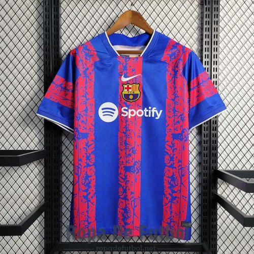 Camiseta Barcelona Training Suit Azul I 2023/2024 Camiseta Barcelona Training Suit Azul I 2023/2024