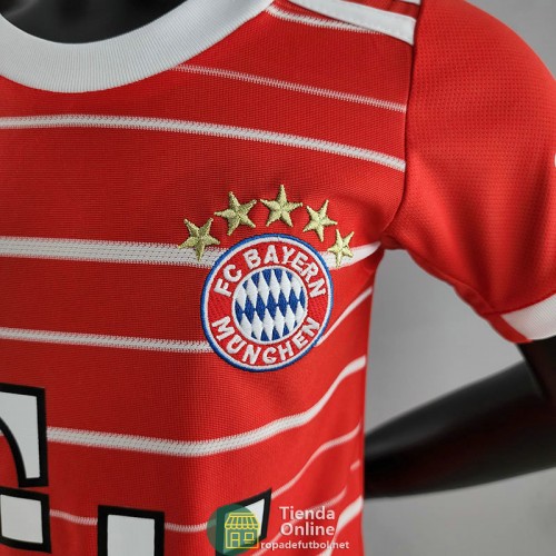 Camiseta Bayern Munich Niños Primera Equipación 2022/2023 Camiseta Bayern Munich Niños Primera Equipación 2022/2023