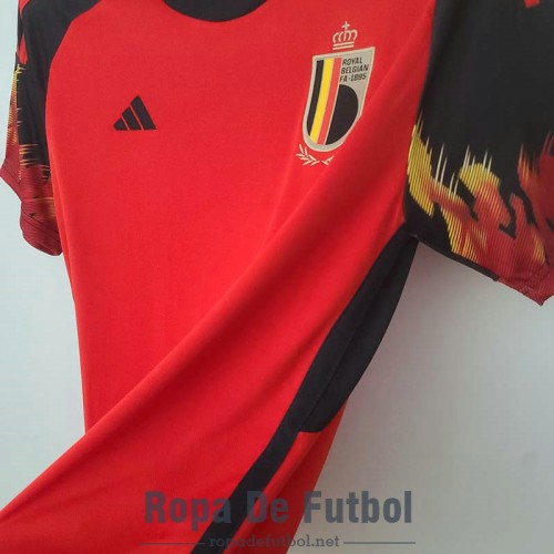 Camiseta Belgica Primera Equipacion 2022/2023 Camiseta Belgica Primera Equipacion 2022/2023