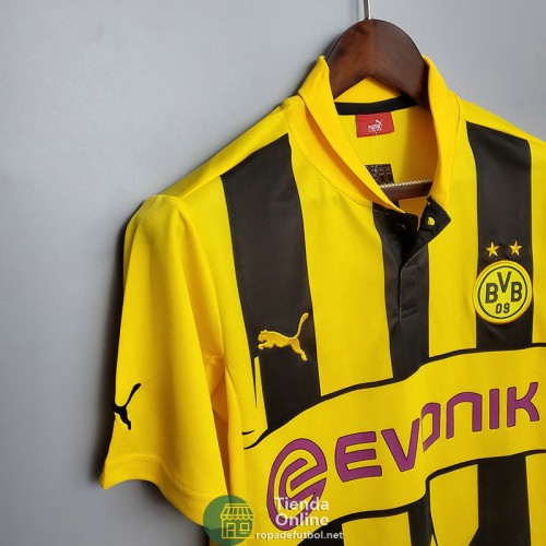 Camiseta Borussia Dortmund Retro Primera Equipación 2012/2013 Camiseta Borussia Dortmund Retro Primera Equipación 2012/2013