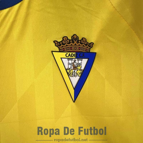 Camiseta Cadiz Ninos Primera Equipacion 2023/2024 Camiseta Cadiz Ninos Primera Equipacion 2023/2024