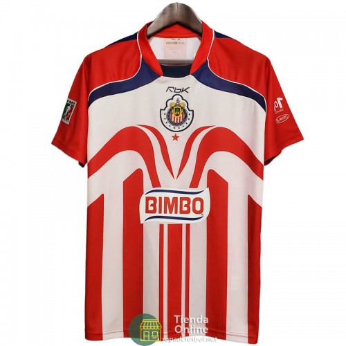 Camiseta Chivas Guadalajara Retro Primera Equipación 2006/2007 Camiseta Chivas Guadalajara Retro Primera Equipación 2006/2007