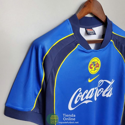 Camiseta Club America Retro Segunda Equipación 2001/2002 Camiseta Club America Retro Segunda Equipación 2001/2002