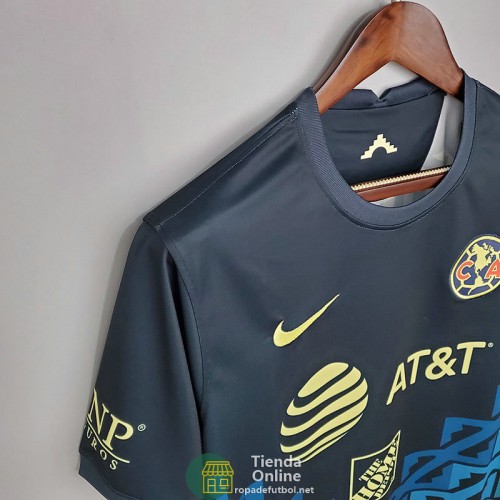 Camiseta Club America Segunda Equipación 2021/2022 Camiseta Club America Segunda Equipación 2021/2022