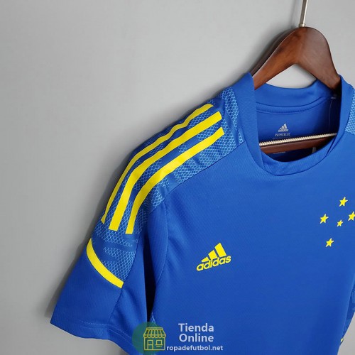Camiseta Cruzeiro Training Azul 2021/2022 Camiseta Cruzeiro Training Azul 2021/2022