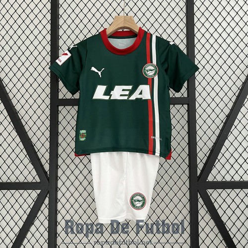 Camiseta Deportivo Alaves Ninos Segunda Equipación 2023/2024 Camiseta Deportivo Alaves Ninos Segunda Equipación 2023/2024