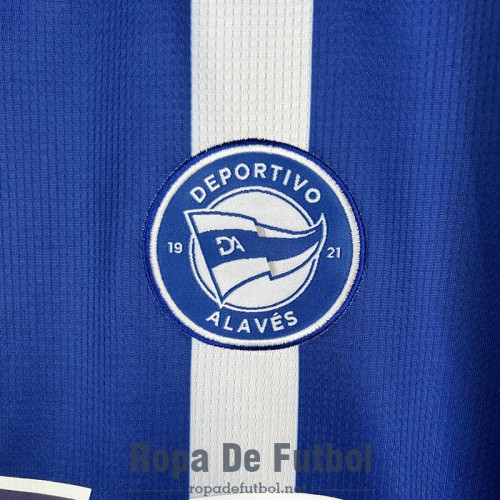 Camiseta Deportivo Alaves Primera Equipacion 2023/2024 Camiseta Deportivo Alaves Primera Equipacion 2023/2024