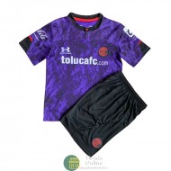 Camiseta Deportivo Toluca Niños Tercera Equipación 2021/2022