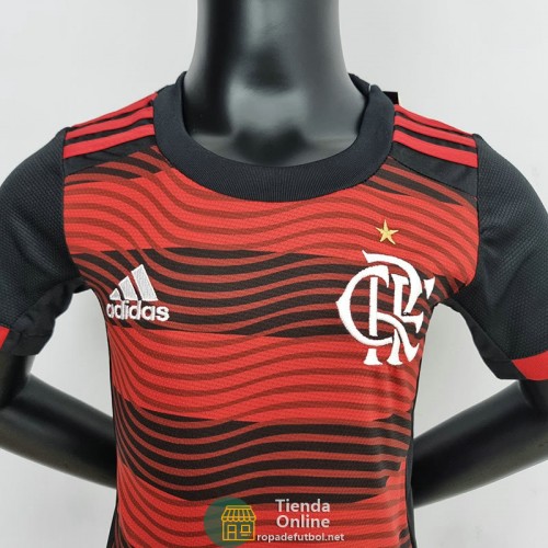 Camiseta Flamengo Niños Segunda Equipación 2022/2023 Camiseta Flamengo Niños Segunda Equipación 2022/2023