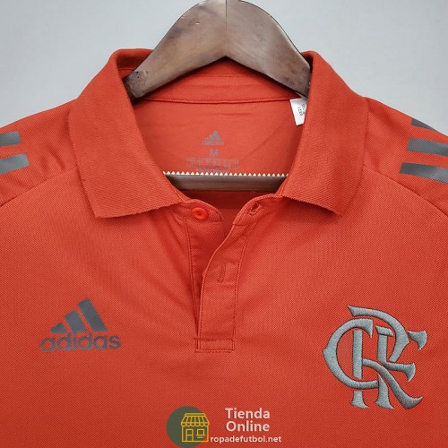 Camiseta Flamengo Polo Rojo 2021/2022 Camiseta Flamengo Polo Rojo 2021/2022