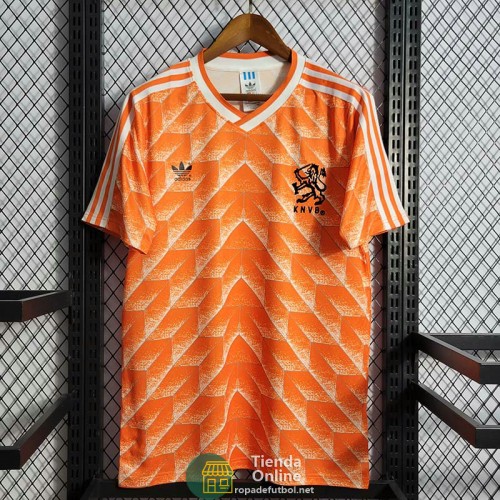 Camiseta Holanda Retro Primera Equipación 1988/1989 Camiseta Holanda Retro Primera Equipación 1988/1989