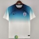 Camiseta Inglaterra Blanco Azul 2022/2023 Camiseta Inglaterra Blanco Azul 2022/2023