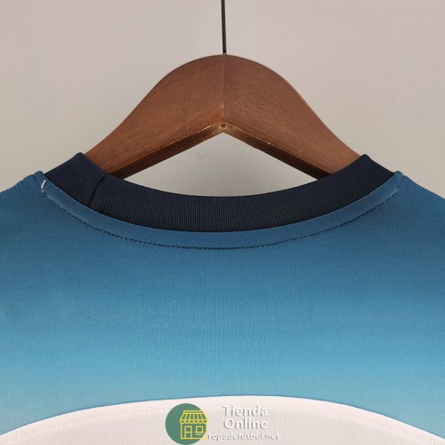 Camiseta Inglaterra Blanco Azul 2022/2023 Camiseta Inglaterra Blanco Azul 2022/2023