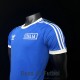 Camiseta Italia Adicolor Classics 3S Blue 2023/2024 Camiseta Italia Adicolor Classics 3S Blue 2023/2024