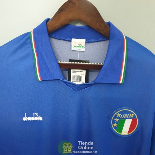 Camiseta Italia Retro Primera Equipación 1990/1991 Camiseta Italia Retro Primera Equipación 1990/1991