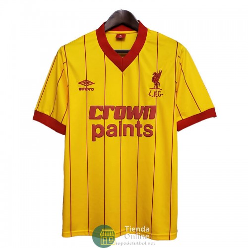 Camiseta Liverpool Retro Segunda Equipación 1984/1985 Camiseta Liverpool Retro Segunda Equipación 1984/1985