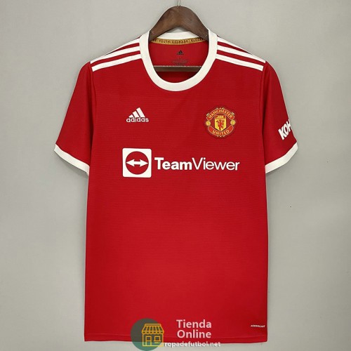 Camiseta Manchester United Primera Equipación 2021/2022 Camiseta Manchester United Primera Equipación 2021/2022