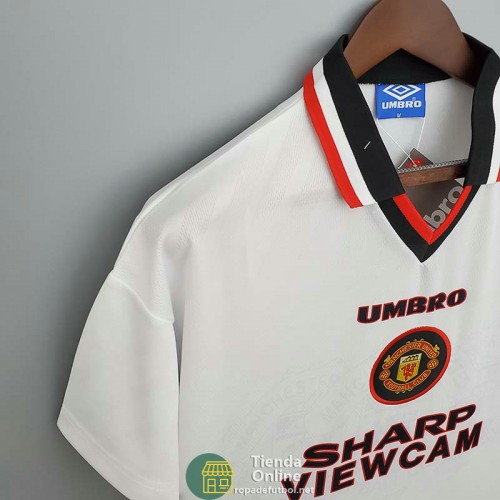 Camiseta Manchester United Retro Segunda Equipación 1996/1997 Camiseta Manchester United Retro Segunda Equipación 1996/1997
