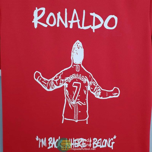 Camiseta Manchester United Ronaldo Edition 2021/2022 Camiseta Manchester United Ronaldo Edition 2021/2022