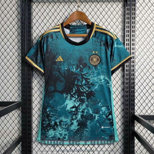 Camiseta Mujer Alemania Segunda Equipacion 2023/2024 Camiseta Mujer Alemania Segunda Equipacion 2023/2024