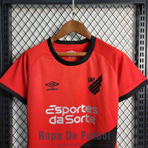 Camiseta Mujer Athletico Paranaense Primera Equipacion 2023/2024 Camiseta Mujer Athletico Paranaense Primera Equipacion 2023/2024