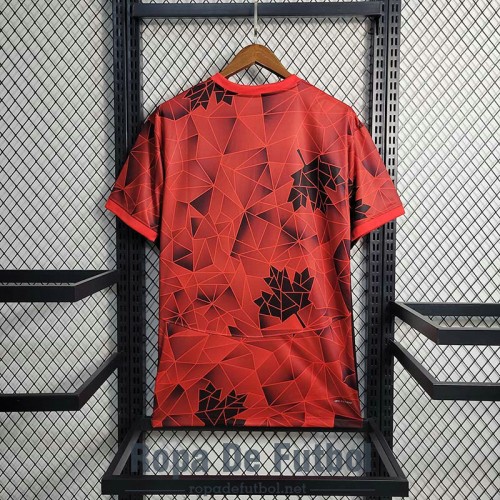 Camiseta Mujer Canada Primera Equipacion 2023/2024 Camiseta Mujer Canada Primera Equipacion 2023/2024
