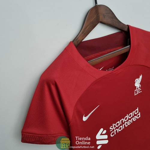 Camiseta Mujer Liverpool Primera Equipación 2022/2023 Camiseta Mujer Liverpool Primera Equipación 2022/2023