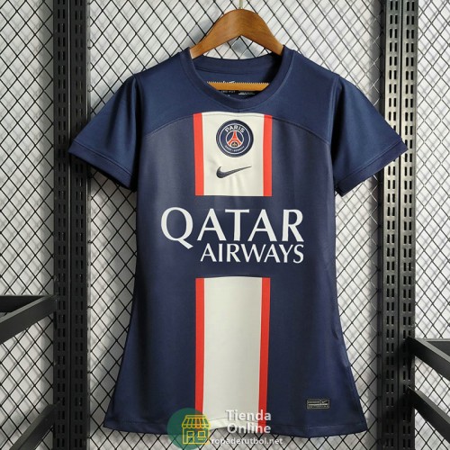 Camiseta Mujer PSG Primera Equipación 2022/2023 Camiseta Mujer PSG Primera Equipación 2022/2023