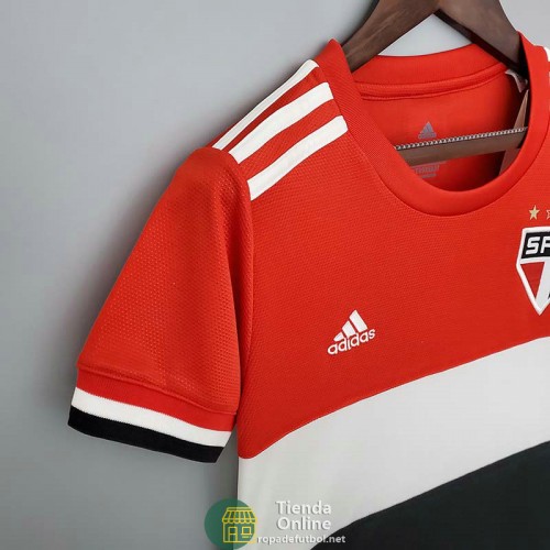 Camiseta Mujer Sao Paulo FC Tercera Equipación 2021/2022 Camiseta Mujer Sao Paulo FC Tercera Equipación 2021/2022