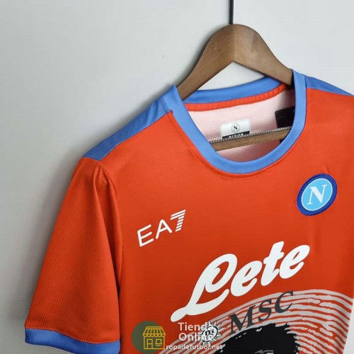 Camiseta Napoli Commemorative Edition Rojo 2021/2022 Camiseta Napoli Commemorative Edition Rojo 2021/2022